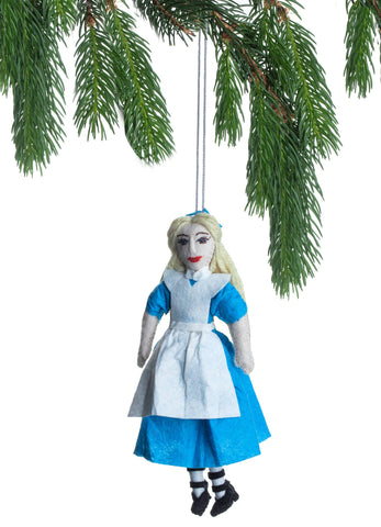 Alice in Wonderland Character Ornament