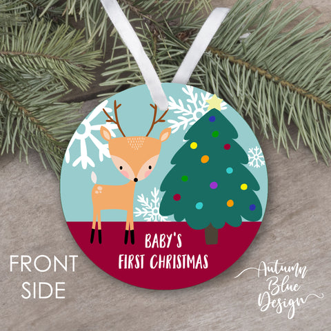 Baby's First Christmas Ornament - 2025