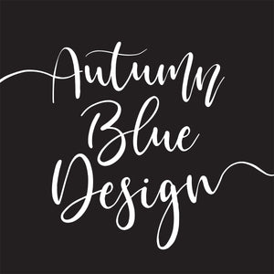 Autumn Blue Design Gift Card