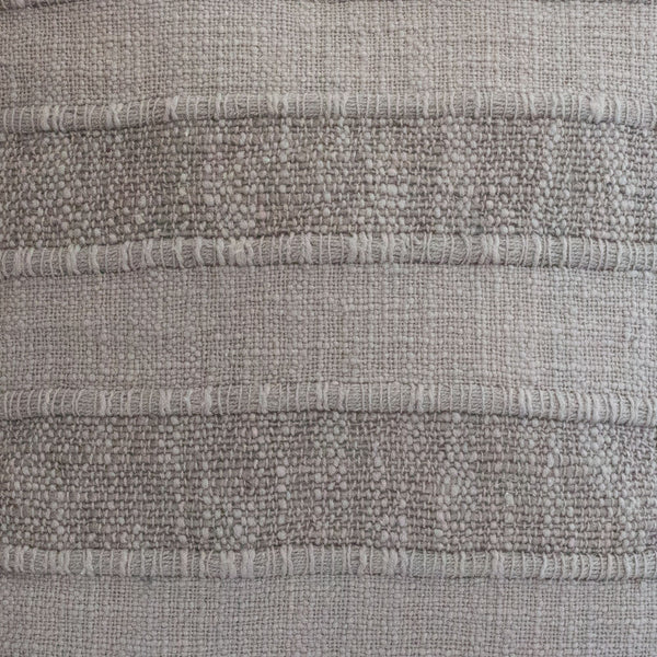 Wide Stripe Pillow with Tassel Detail